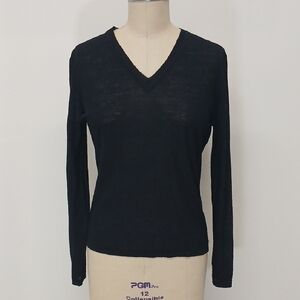 Vintage Banana Republic Wool Blend V-Neck Seater Size L